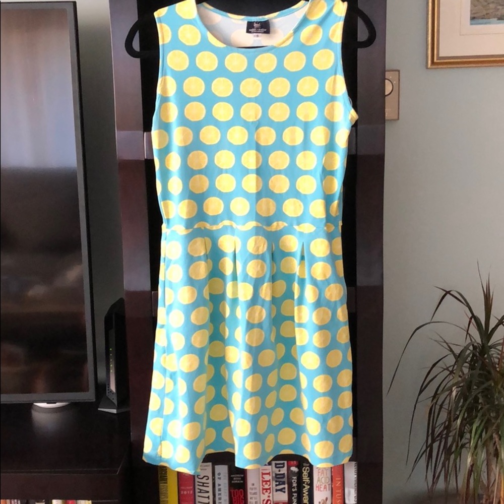 COPY - 🇺🇸made lemon preppy dress